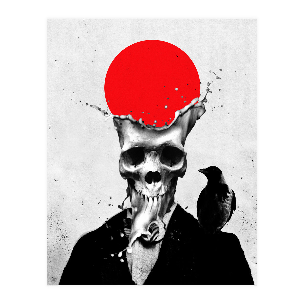Splash Skull (Print Only)