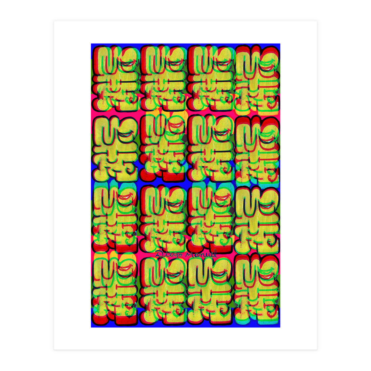 Graffitis 2021 Tapiz 119 (Print Only)