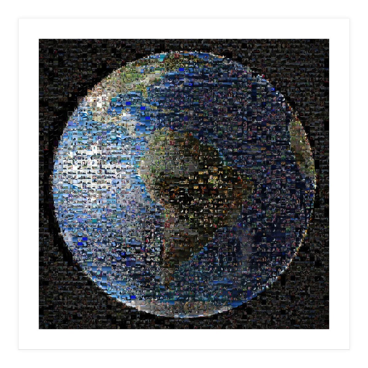 Collage of Earth (Print Only)