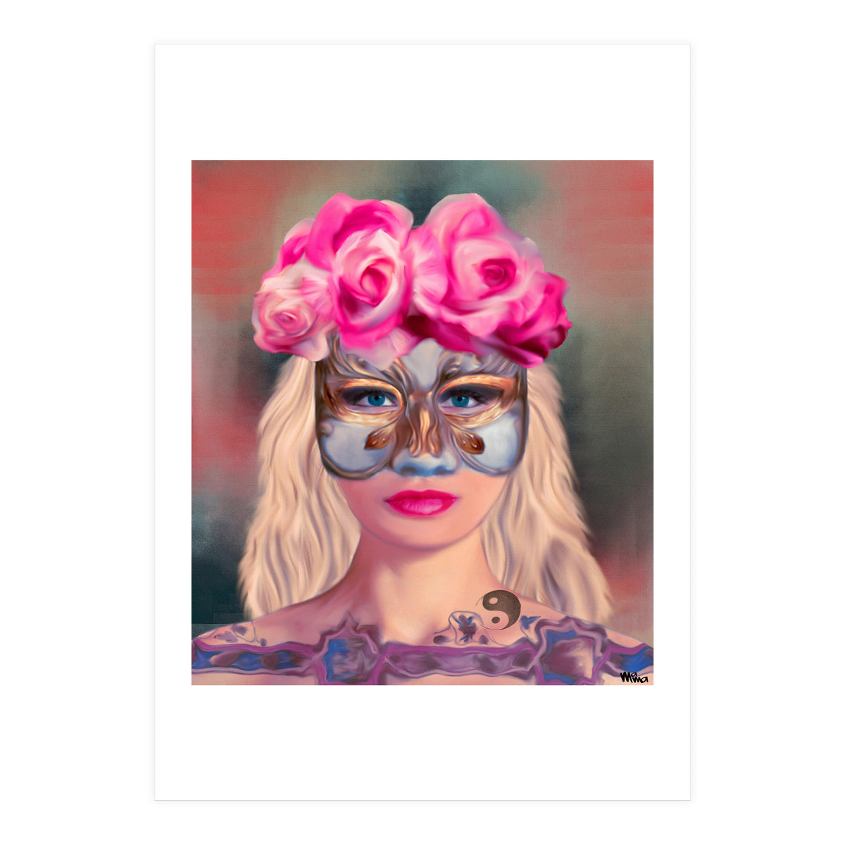 Allegory Of Duality And Shadow (Print Only)