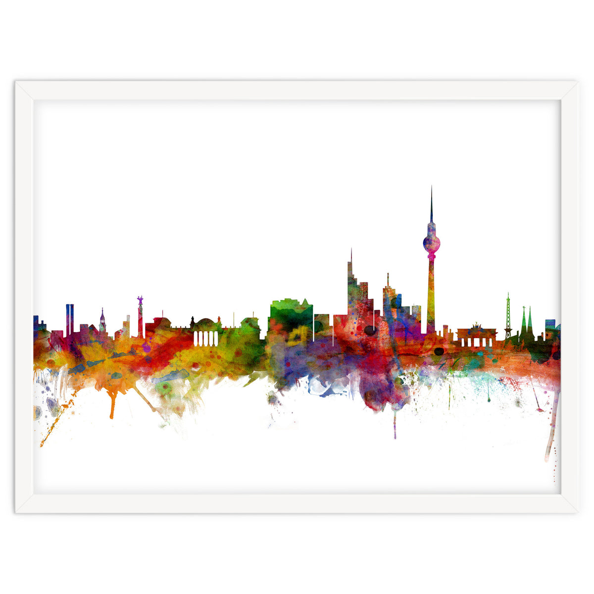 Berlin Germany Skyline