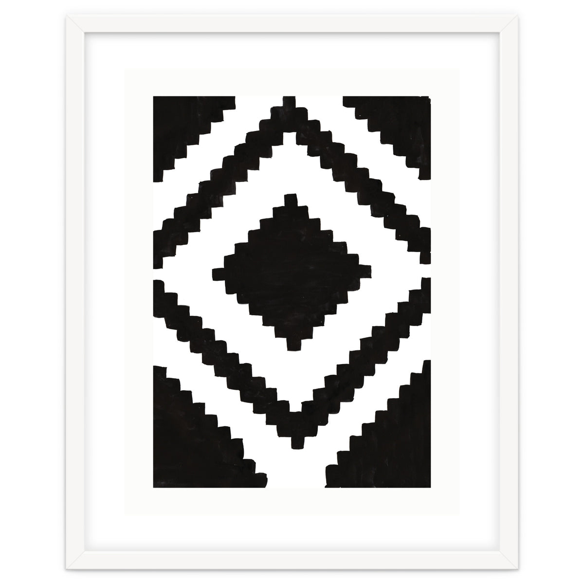 Patterns Aztec Black