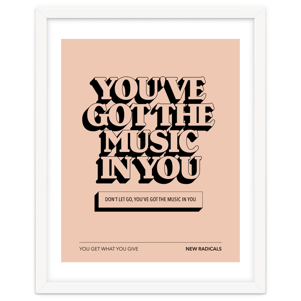 New Radicals - You Only Get What You Give