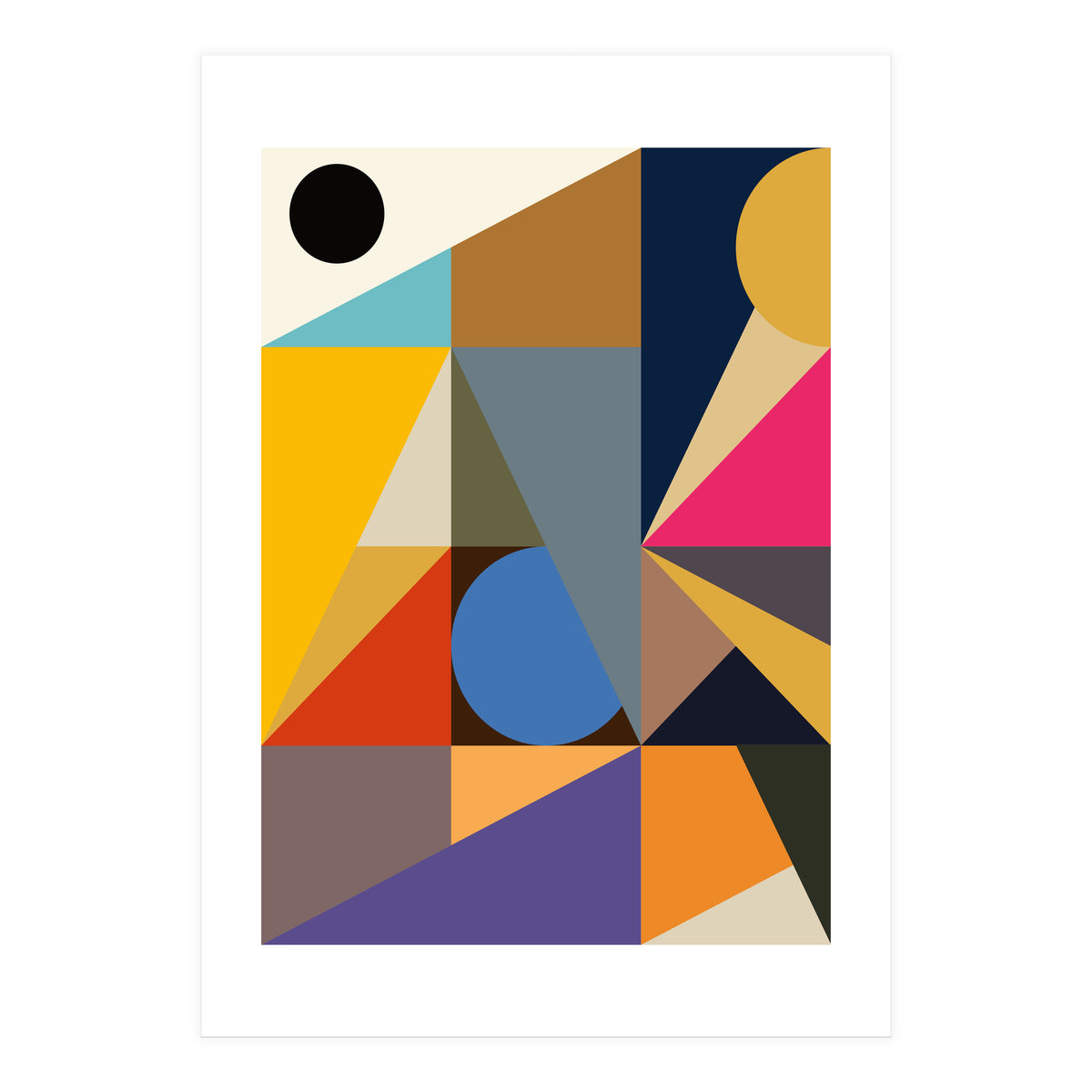 Mescolanza - Rebelion of Geometrica  (Print Only)