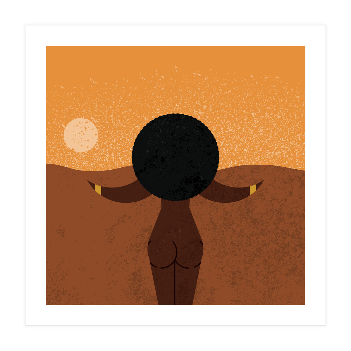 African Woman (Print Only)