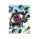 Falling Lotus Eye (Print Only) thumbnail