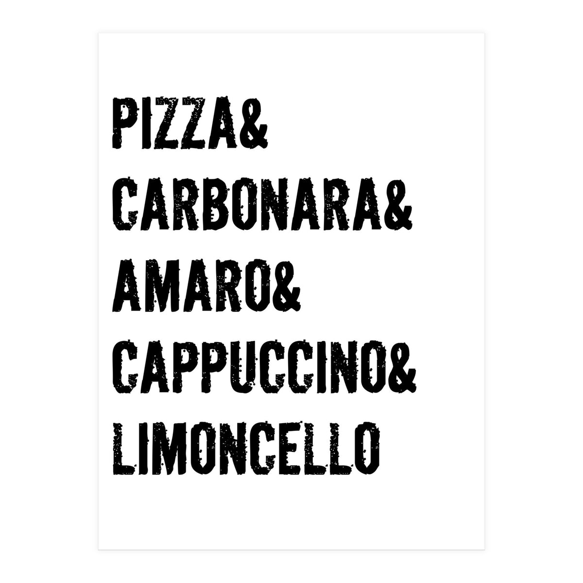 Its An Italian Thing  (Print Only)