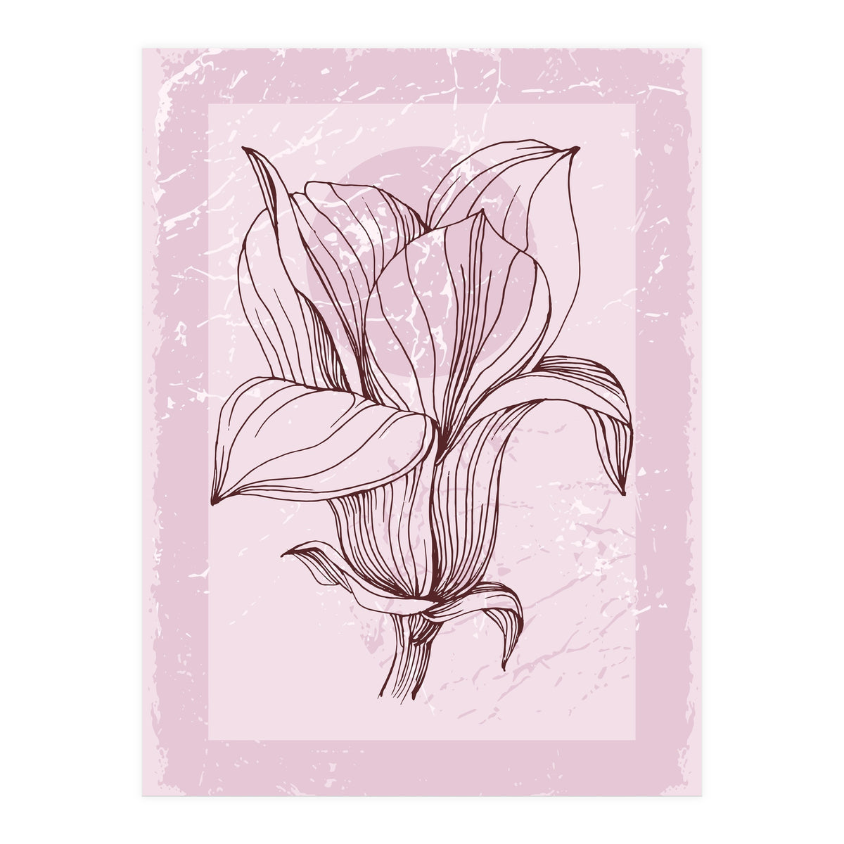 Magnolia - Minimal Contemporary Botanical Floral (Print Only)