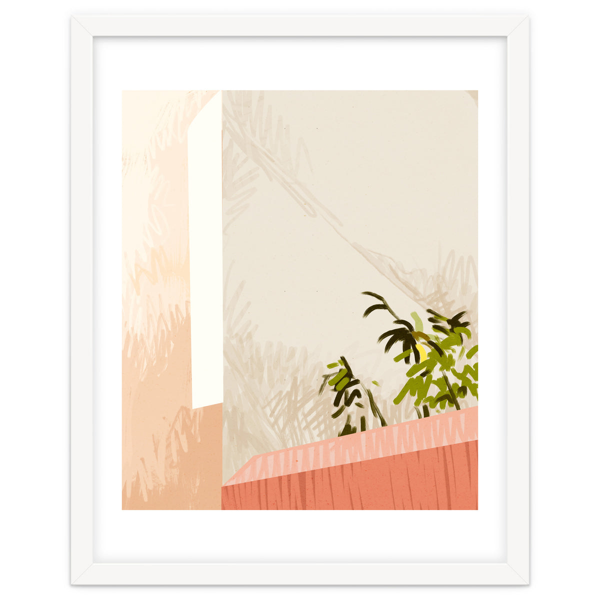 Lazy Afternoon #Abstract Digital Plants Grow