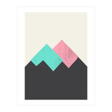 Pastel Mountains I (Print Only) thumbnail