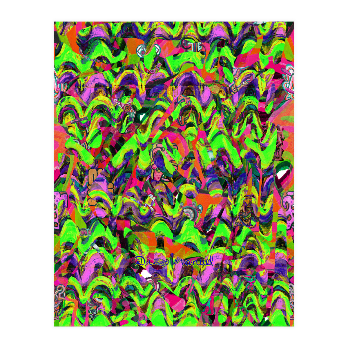 New Graffiti B 24 (Print Only)