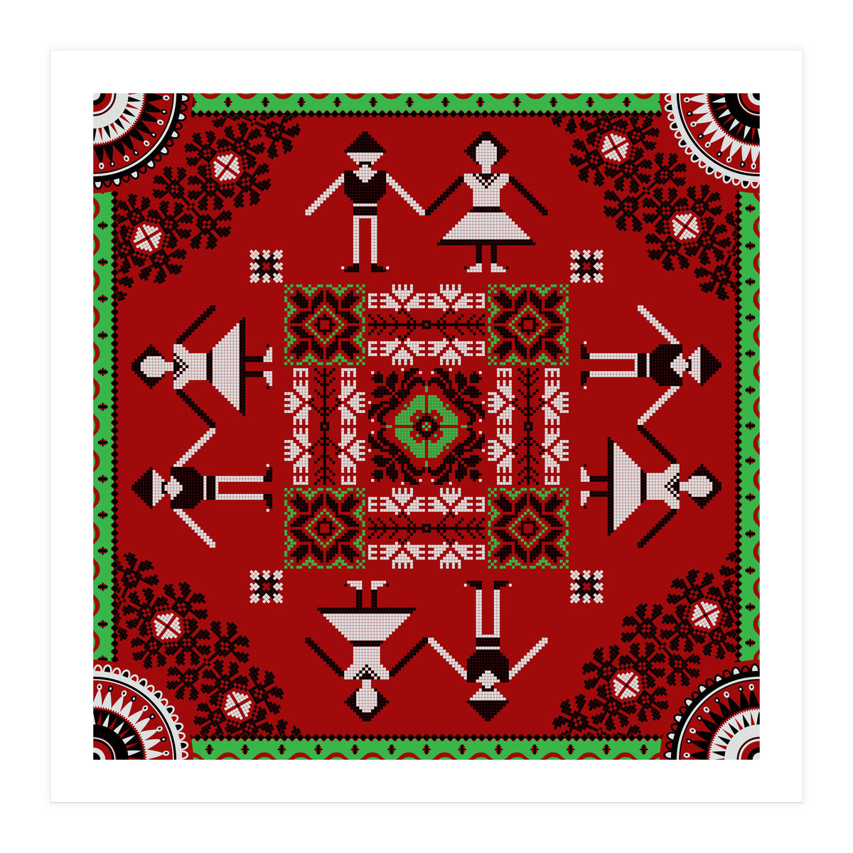 Romanian Traditional Pattern 3 (Print Only)