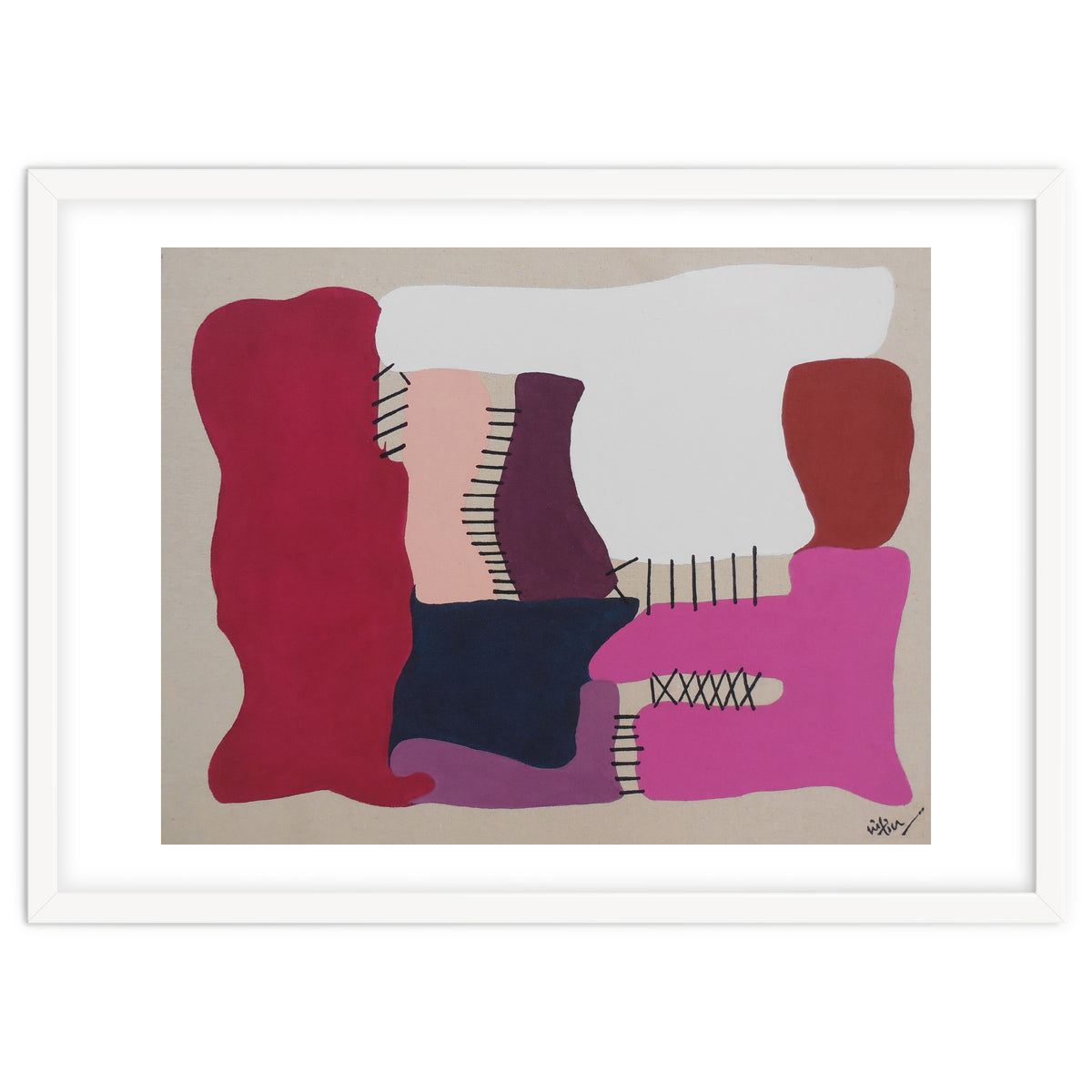 Only Strings Attached Abstract Art