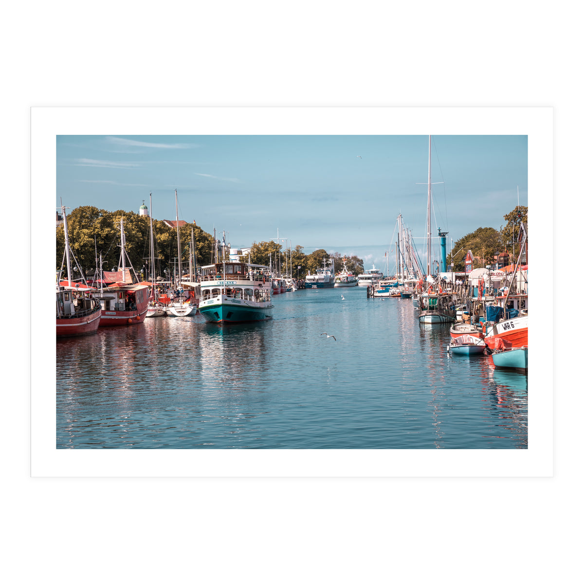 Old Pier Warnemünde (Print Only)