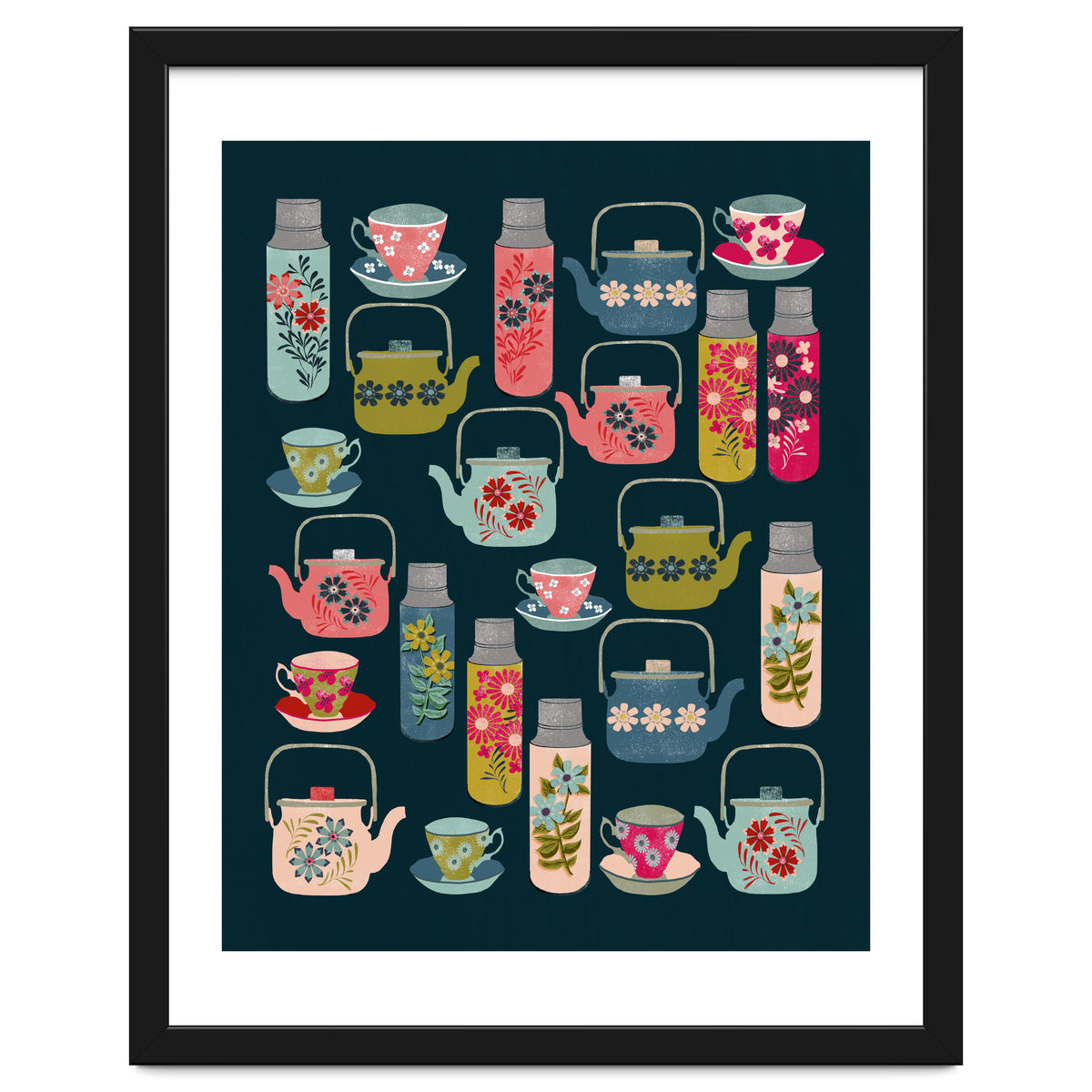 Vintage Thermos and Teapots