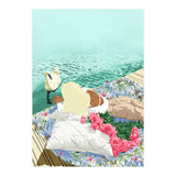 Heart Upon My Sleeve, Valentine's Day Love Bohemian (Print Only) thumbnail