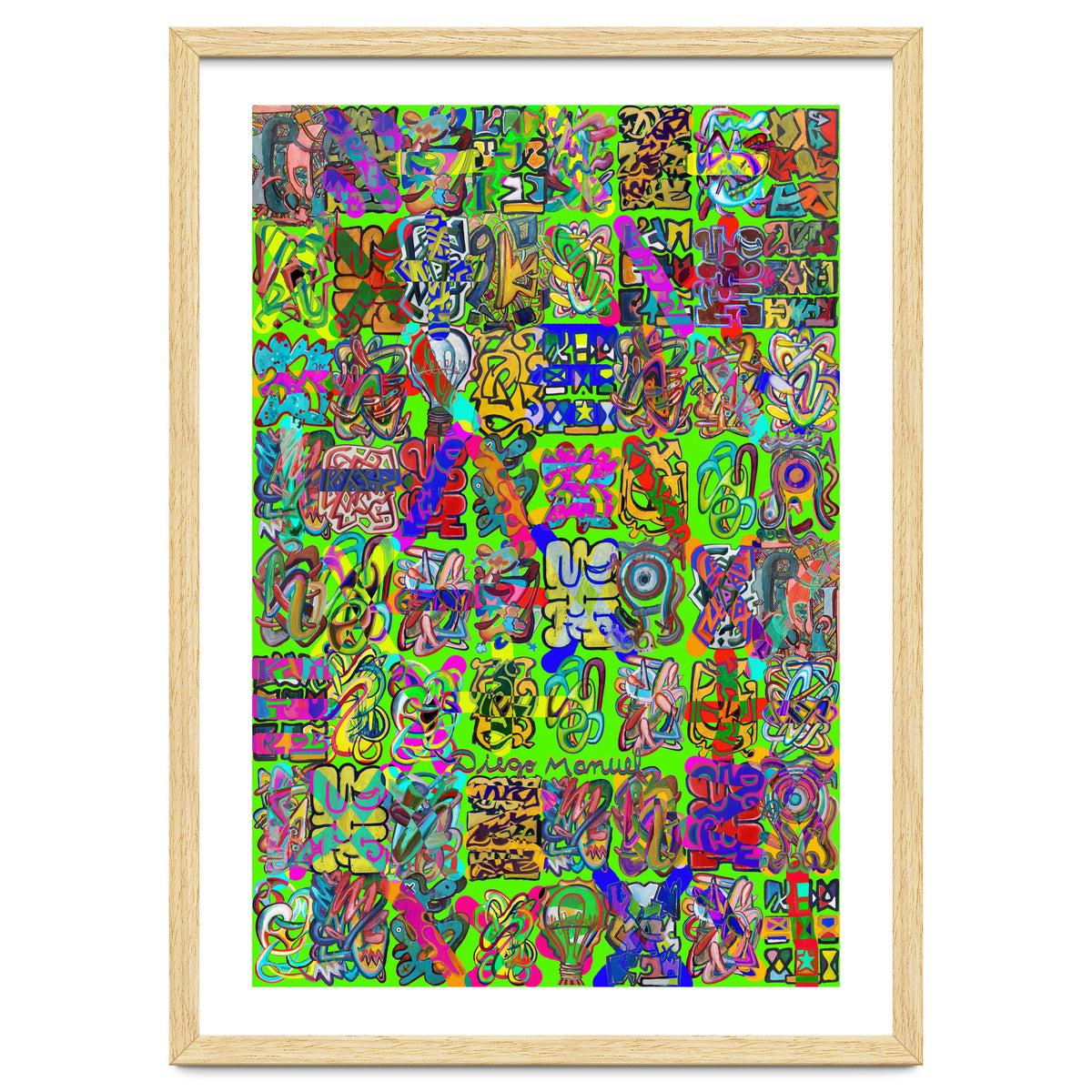 Graffitis 2021 Tapiz 103