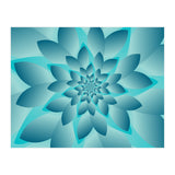 Abstract Modern Optical Illusion Floral Design Art (Print Only) thumbnail