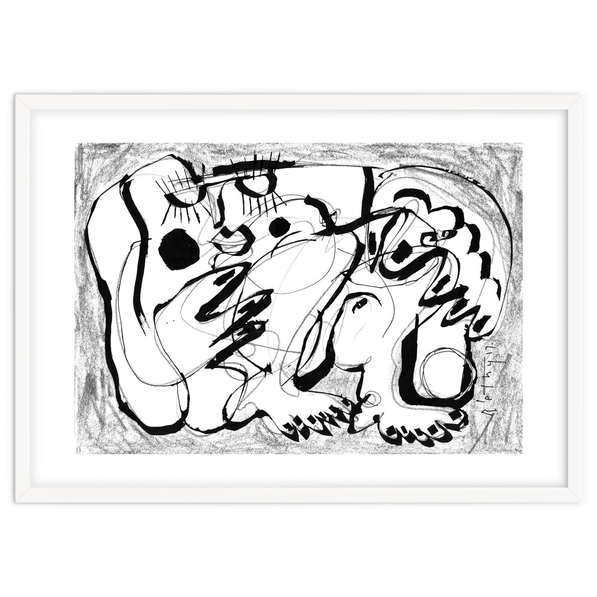 Female Nude no. 02 - b&w