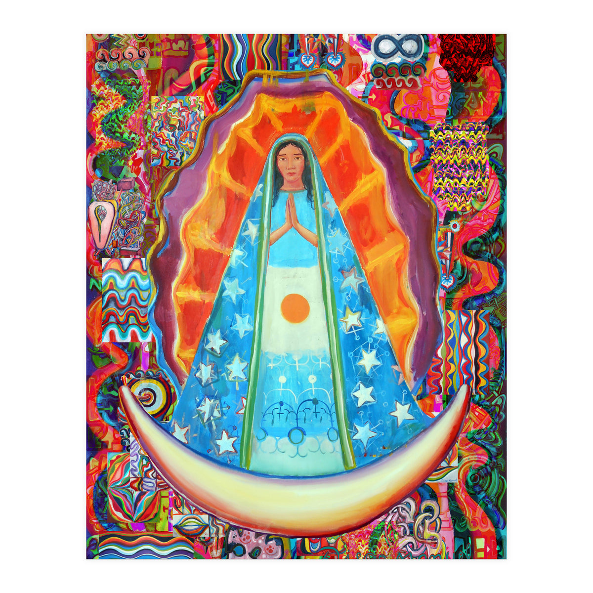 New Graffiti2022 Virgen De Lujan 2 (Print Only)