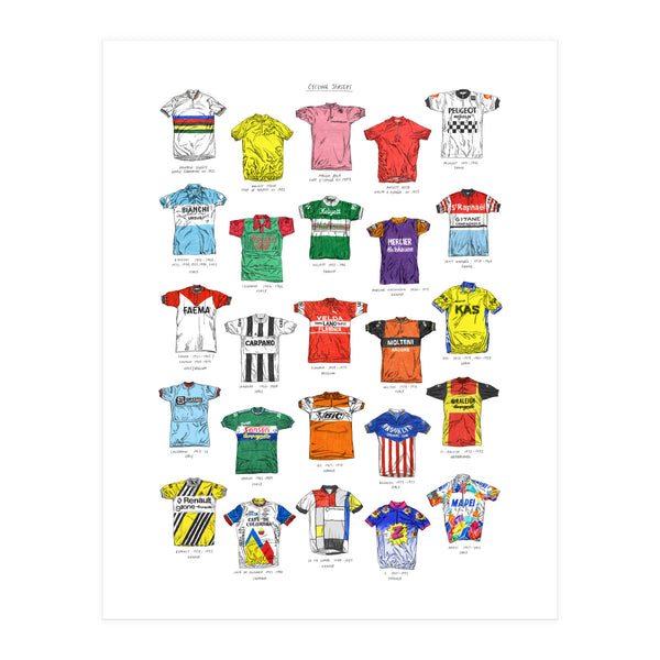Cycling Jerseys (Print Only)