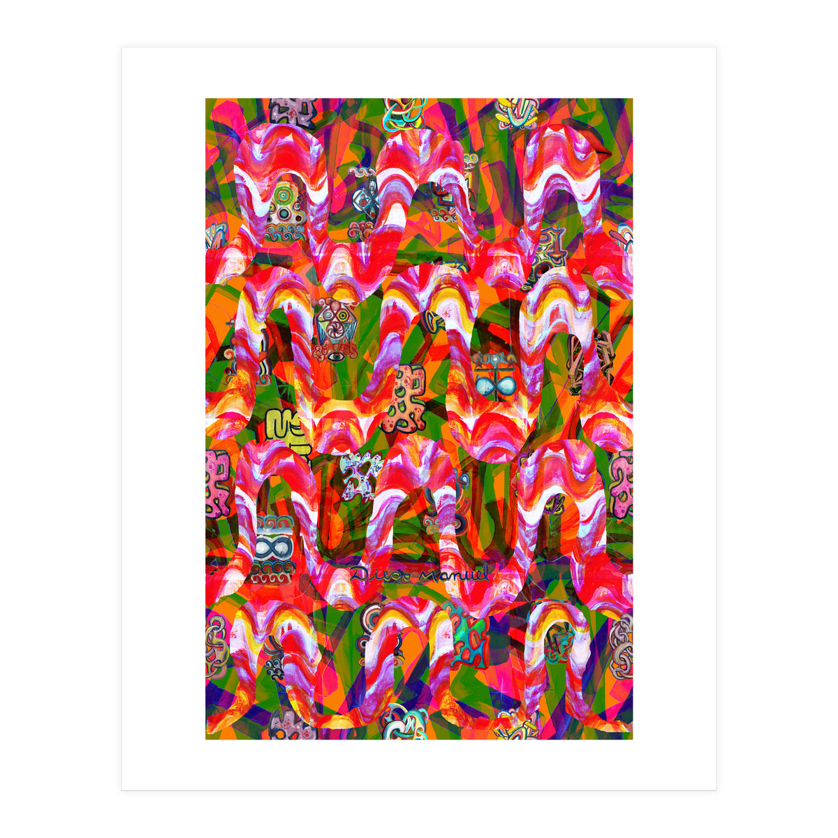 Pop Abstract 11 (Print Only)