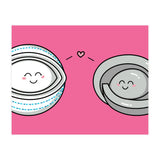 Kawaii Cute Timeless Mothership and Lifeboat Time Machines (Print Only) thumbnail