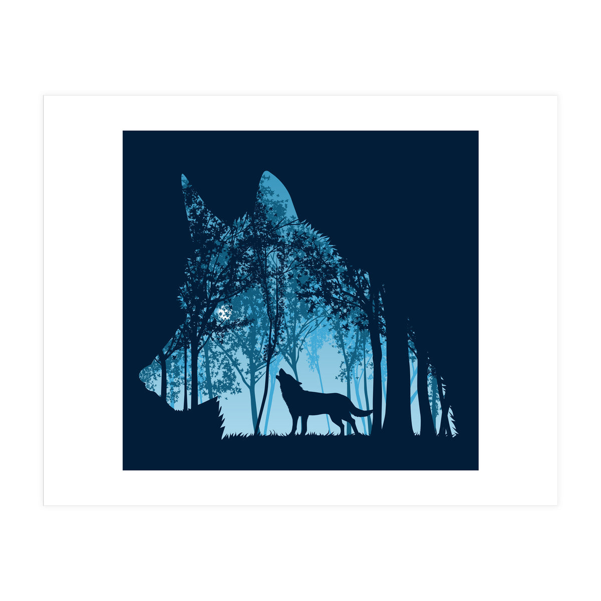 Wolf Forest (Print Only)