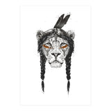 Warrior Lion (Print Only) thumbnail