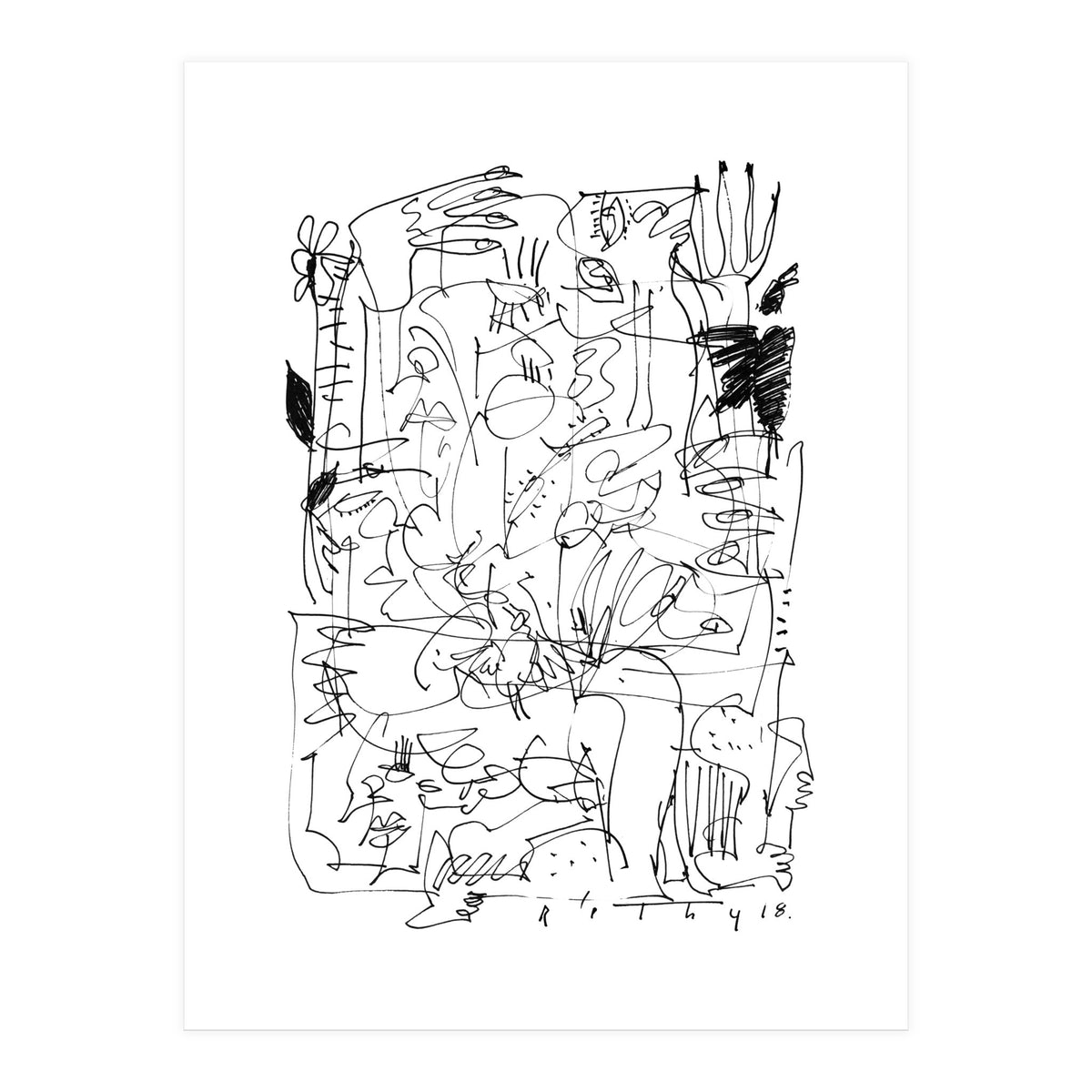 Scouts - b&w (Print Only)