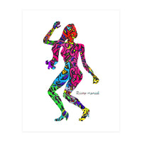 Dance Girl B 27  (Print Only)