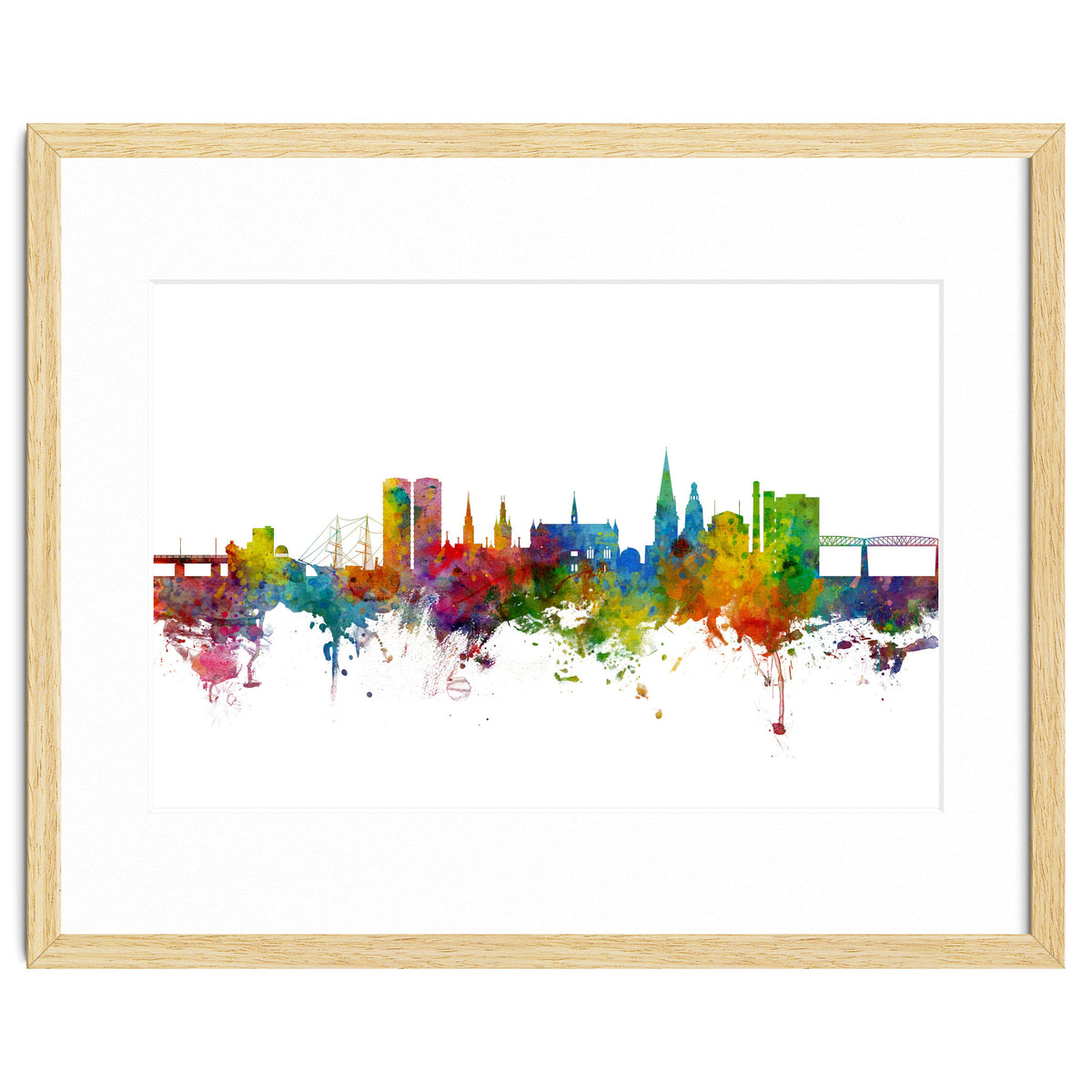 Dundee Scotland Skyline