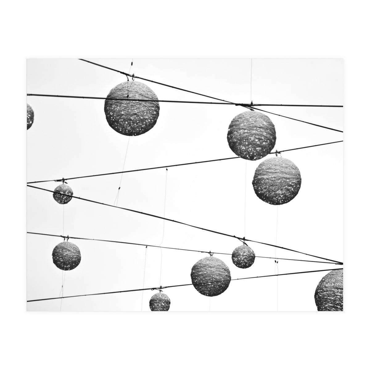 Light Balls, Urban London (Print Only)