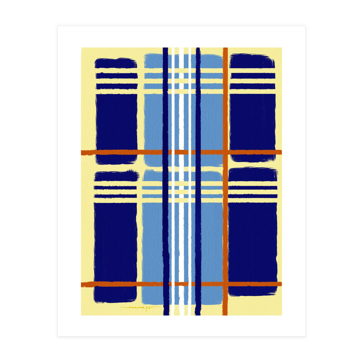 Brown Lines (Print Only)