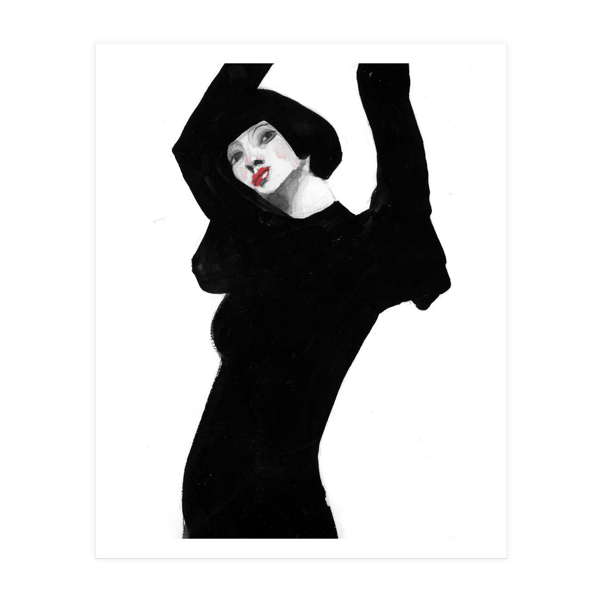 Untitled #11 - Woman in black (Print Only)