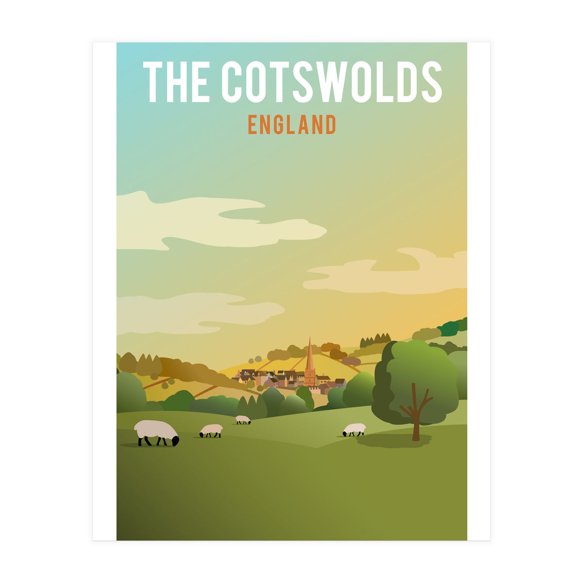 The Cotswolds (Print Only)
