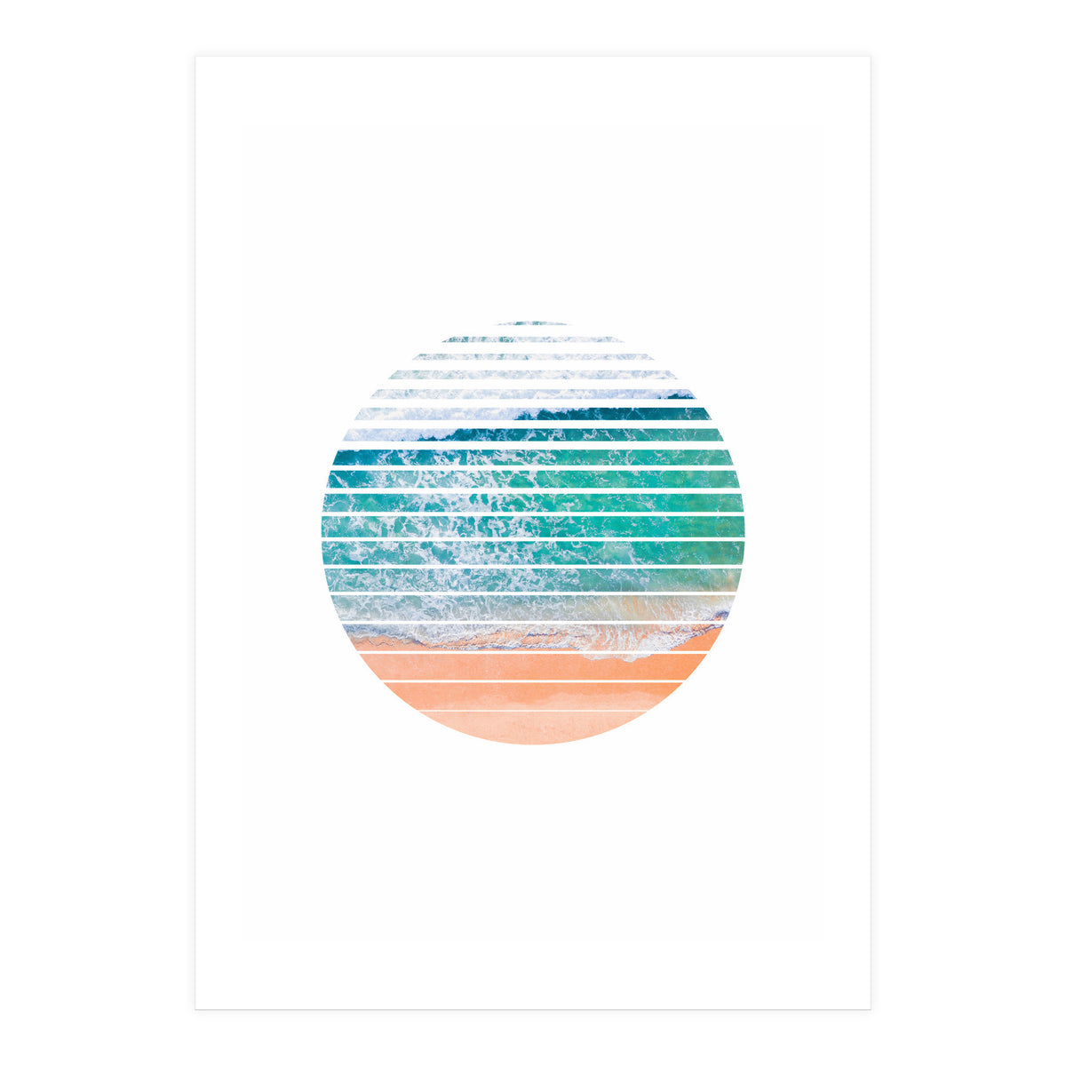 Geometric Ocean (Print Only)