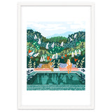 Chilling by the pool with my leopard Tropical Jungle Nature Wildlife Bohemian Morocco Travel thumbnail
