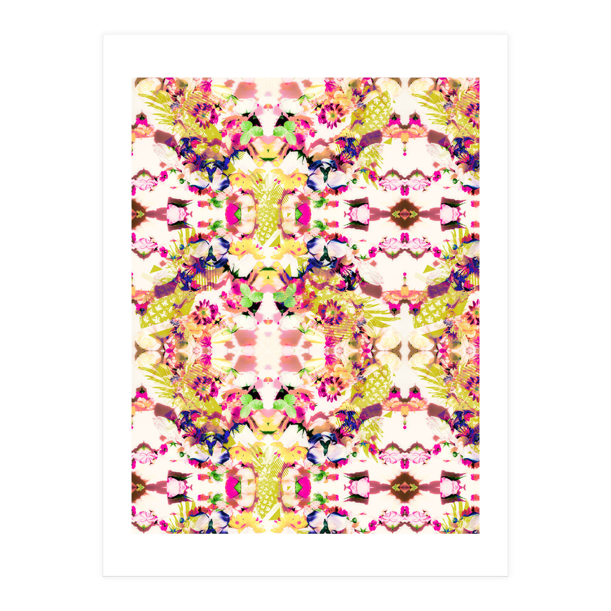 Painting mosaic - Abstract nature  (Print Only)