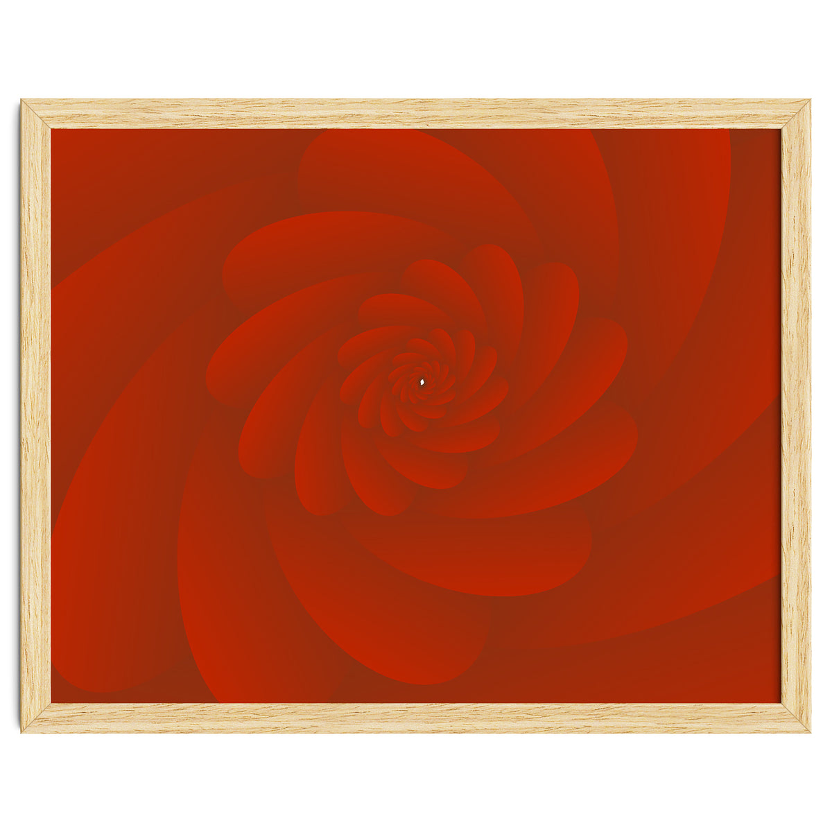 3 D Image Abstract Rose Flower ART