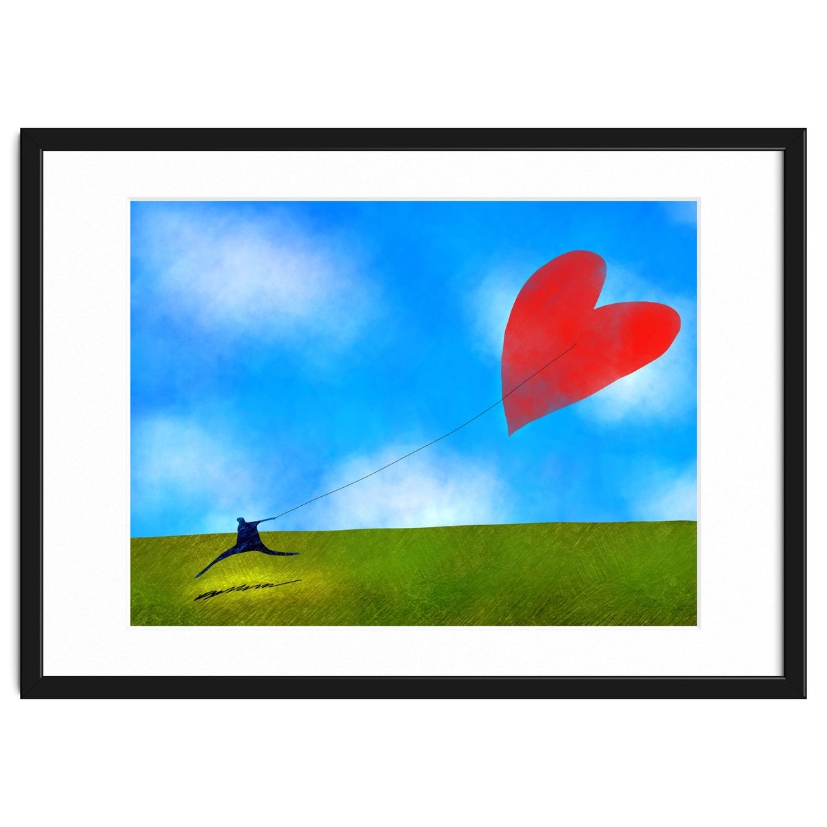 Heart Kite