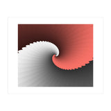 Living Coral Spiral Wings (Print Only) thumbnail