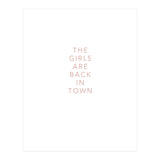 THE GIRLS ARE BACK (Print Only) thumbnail