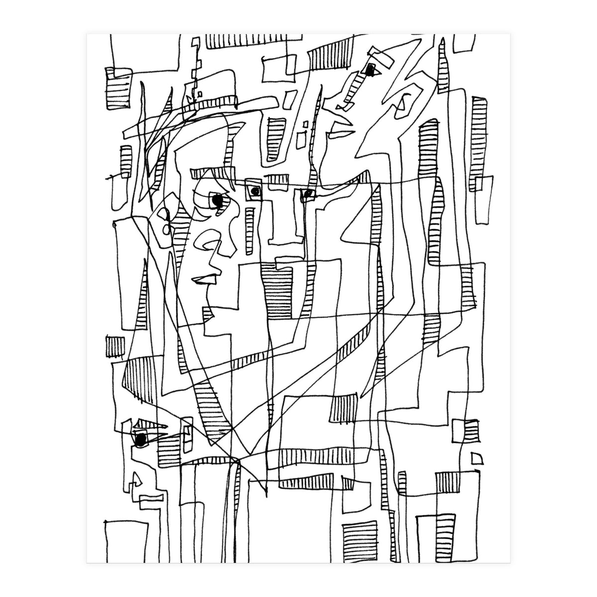 Conversation - b&w (Print Only)