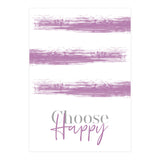 Text Art CHOOSE HAPPY | pink (Print Only) thumbnail