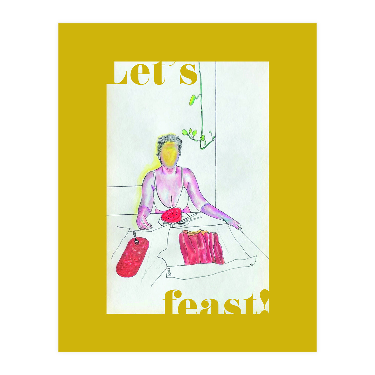 Let's Feast! (Print Only)