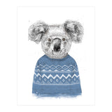Winter Koala (Print Only) thumbnail