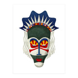 Tribal Mask 17 (Print Only) thumbnail