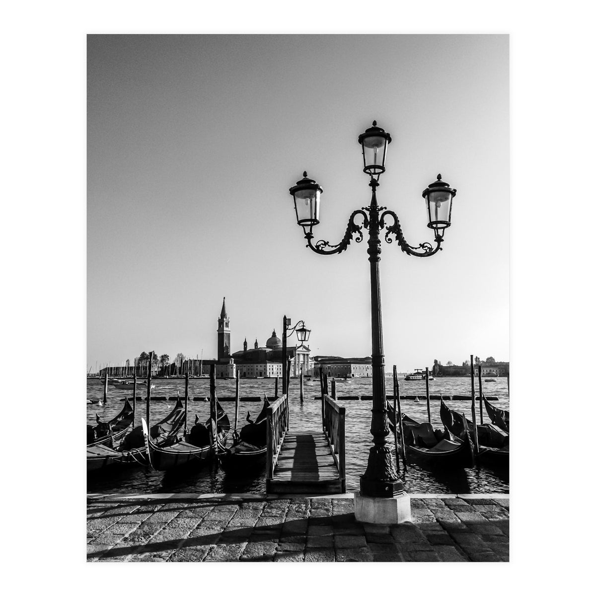 Venice in B&W 4 (Print Only)