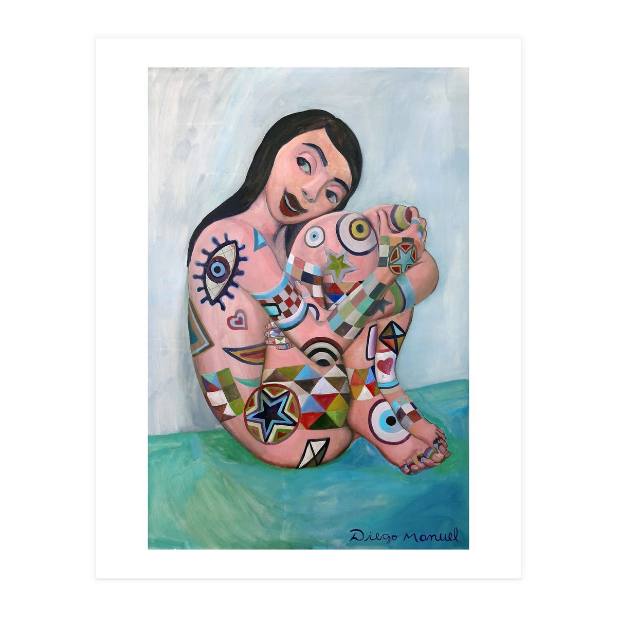 Chica Tatuada 2 B (Print Only)